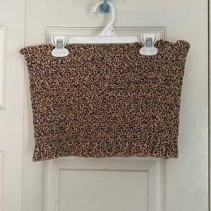 Leopard Tube Top